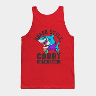 i love court basketball Tank Top